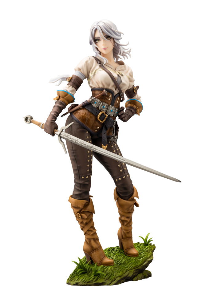 The Witcher 1/7 Scale Pre-Painted Figure: The Witcher Ciri Bishoujo Statue image 1