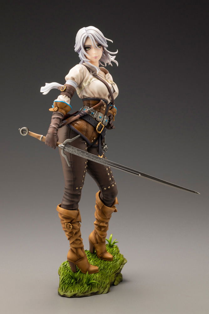 The Witcher 1/7 Scale Pre-Painted Figure: The Witcher Ciri Bishoujo Statue image 3