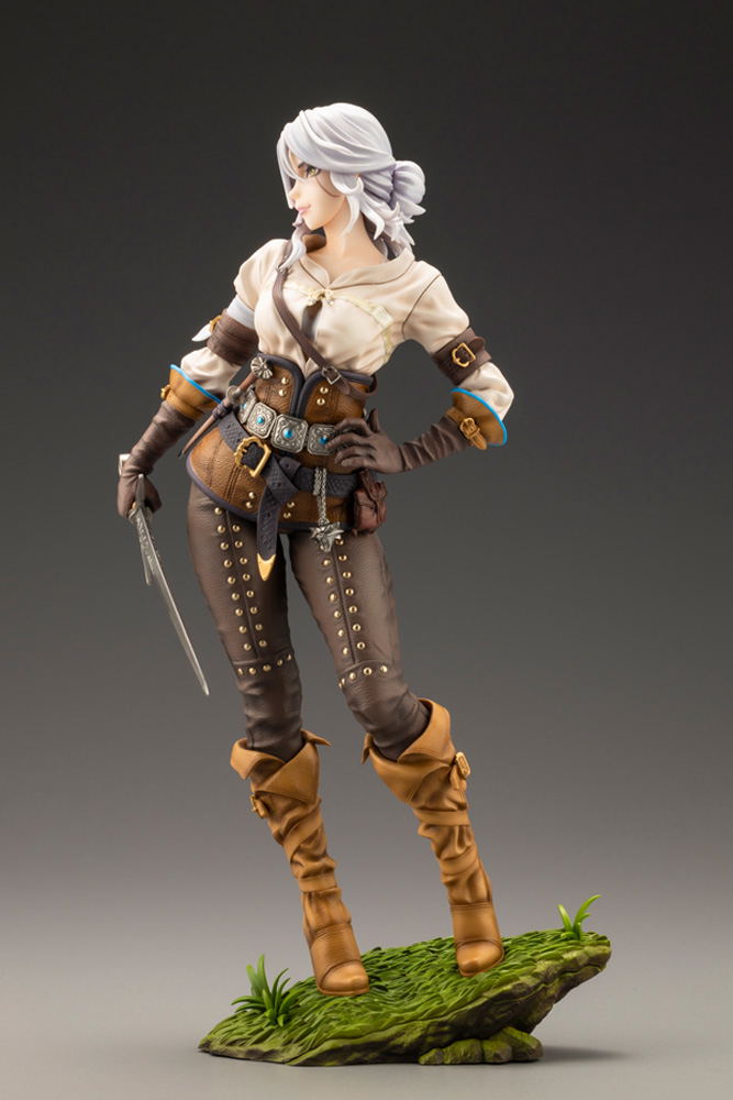 The Witcher 1/7 Scale Pre-Painted Figure: The Witcher Ciri Bishoujo Statue image 7