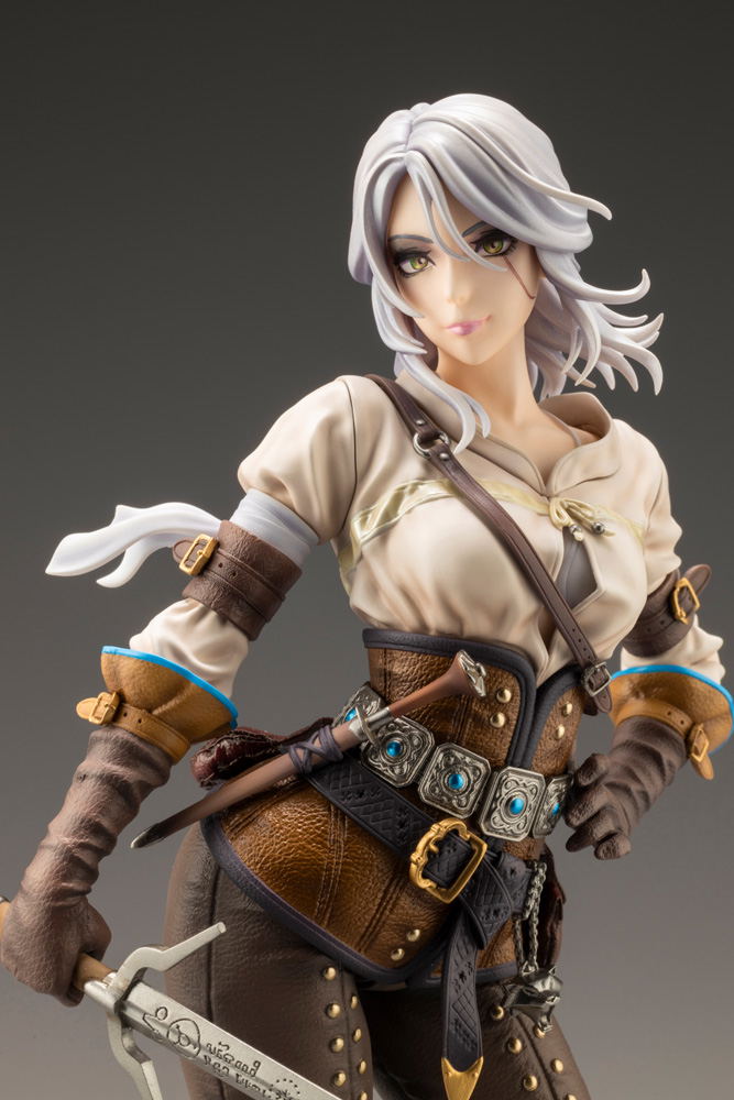 The Witcher 1/7 Scale Pre-Painted Figure: The Witcher Ciri Bishoujo Statue image 8