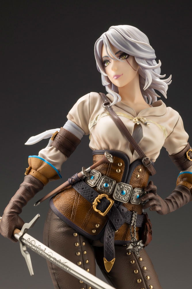 The Witcher 1/7 Scale Pre-Painted Figure: The Witcher Ciri Bishoujo Statue image 9
