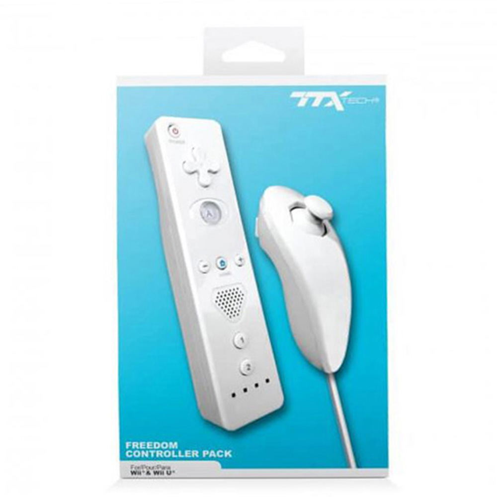 Ttx Controller TTX Tech Freedom Controller Pack for Wii / Wii U (White) for Nintendo ...