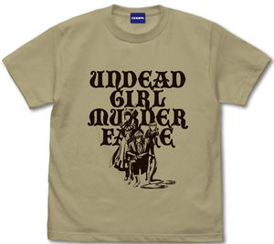 Undead Girl Murder Farce - Undead Girl Murder Farce T-shirt (Sand Khaki | Size L)_