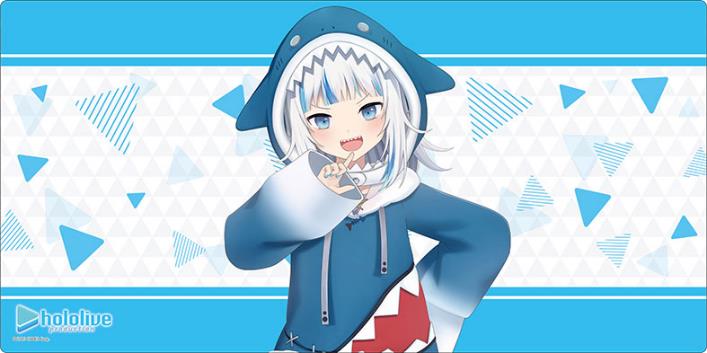 Bushiroad Rubber Mat Collection V2 Vol. 838 Hololive Production Gawr Gura 2023 Ver. image 1