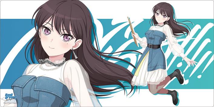 Bushiroad Rubber Mat Collection V2 Vol. 965 BanG Dream! It's MyGO!!!!! Shiina Taki Jump Ver. image 1