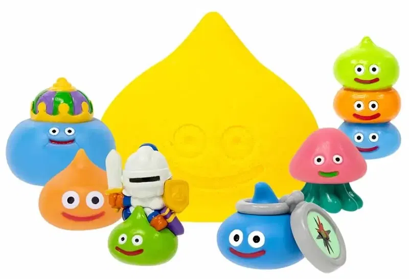 Dragon Quest Walk Bath Ball - Slamichi And Colorful Slimes Ver. (Set Of 12 Pieces) image 1