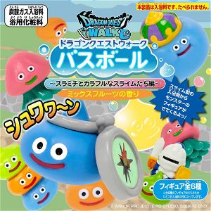 Dragon Quest Walk Bath Ball - Slamichi And Colorful Slimes Ver. (Set Of 12 Pieces)