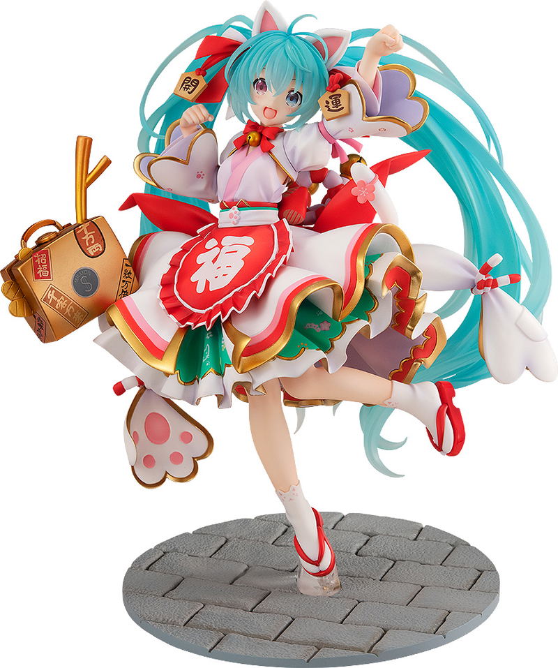 Character Vocal Series 01 Hatsune Miku 1/7 Scale Pre-Painted Figure: Hatsune Miku Maneki Miku Ver. image 1