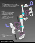 Megami Device 1/1 Scale Plastic Model Kit: Buster Doll Gunner thumbnail 12