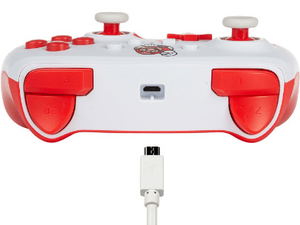 PowerA Enhanced Wired Controller for Nintendo Switch (Mario Red