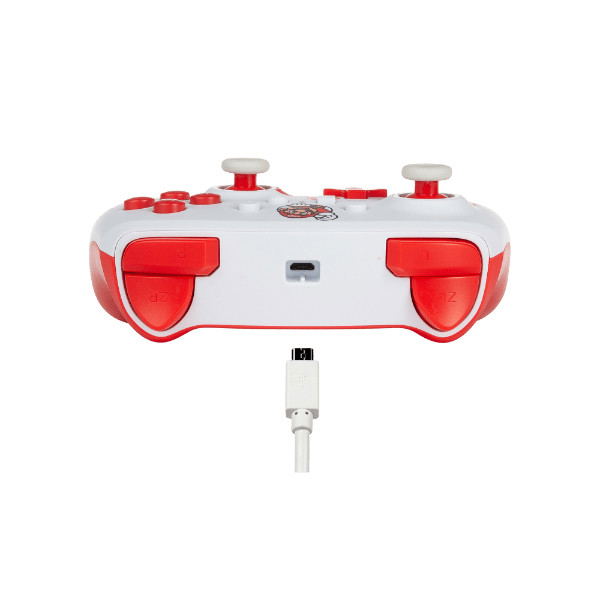 PowerA Enhanced Wired Controller for Nintendo Switch (Mario Red/White) image 6