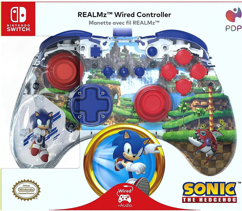 PDP Wired Controller for Nintendo Switch (Sonic Green Hill Zone) image 2