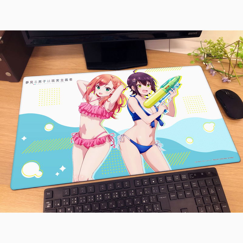 The Dreaming Boy is a Realist Rubber Mat Natsukawa Aika & Ashida Kei image 2