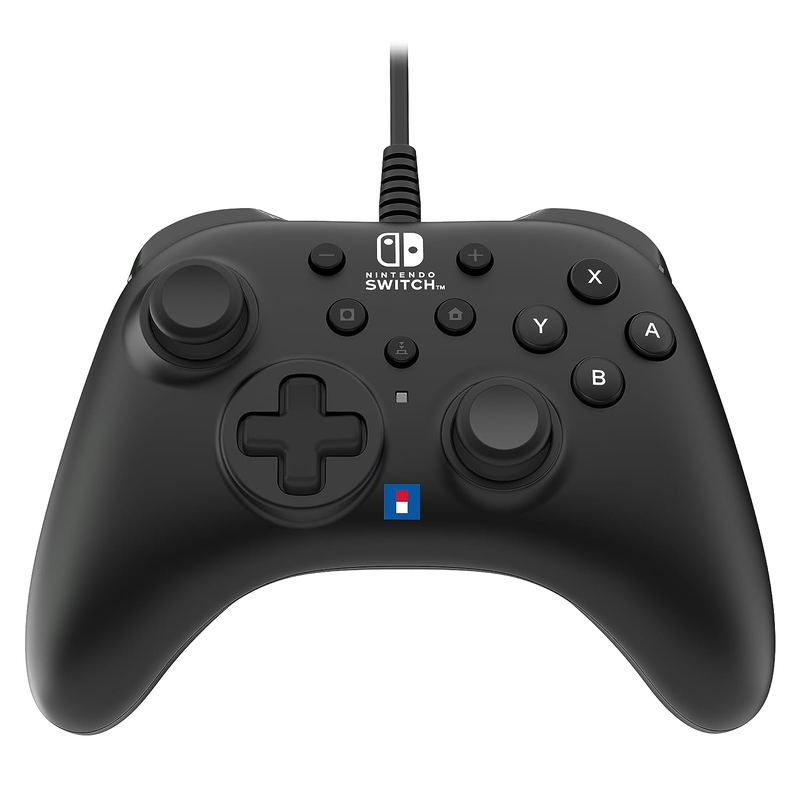 Wired HoriPad TURBO for Nintendo Switch (Black) image 1