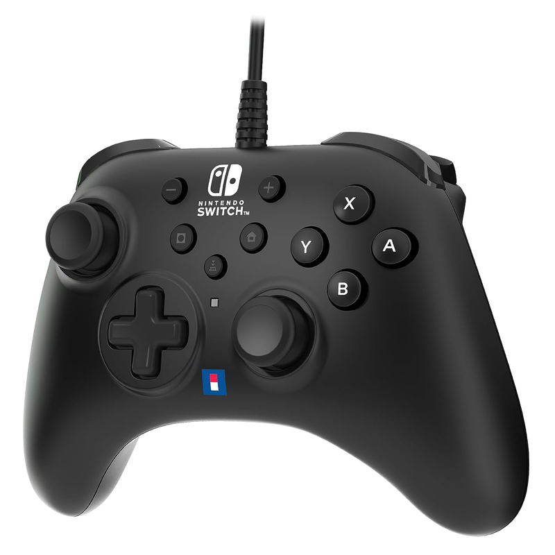 Wired HoriPad TURBO for Nintendo Switch (Black) image 3