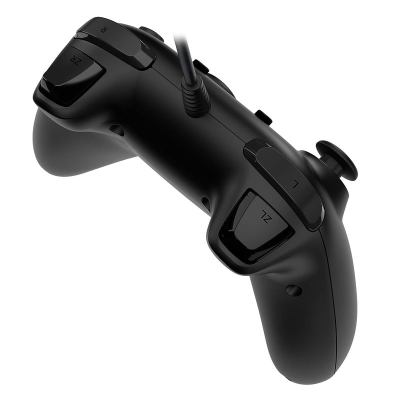 Wired HoriPad TURBO for Nintendo Switch (Black) image 4