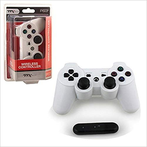 Wireless Controller for PlayStation 3 (White) image 1