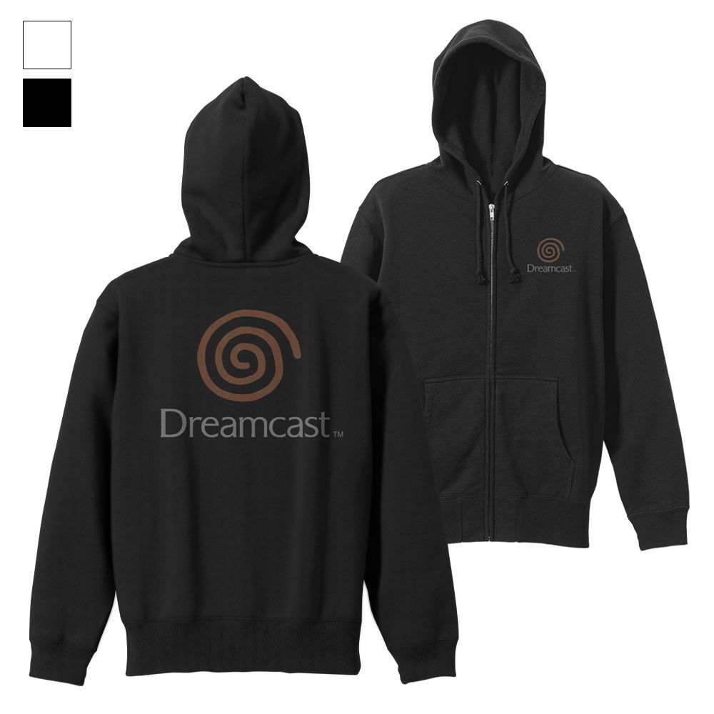 Sweat à Capuche Dreamcast Noir - Taille XL - COSPA Japan - NEUF Avec étiquettes