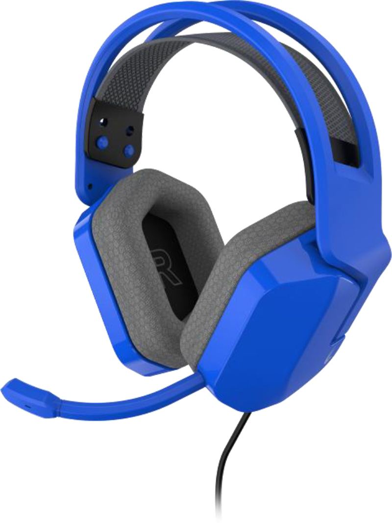 CYBER・Gaming Headset Ultra-lightweight for PlayStation 5 / PlayStation 4  (Blue) for PlayStation 4, Nintendo Switch, PlayStation 5