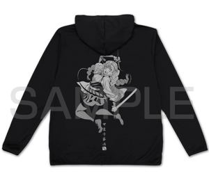 Demon Slayer: Kimetsu no Yaiba Mitsuri Kanroji Thin Dry Parka (Black | Size L)_