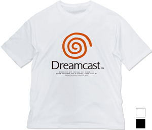 Dreamcast Big Silhouette T-shirt White (XL Size)_