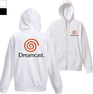 Dreamcast Zip Hoodie (White | Size L)_