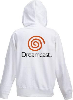 Dreamcast Zip Hoodie (White | Size S)