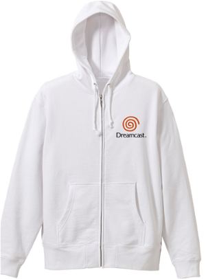 Dreamcast Zip Hoodie (White | Size XL)