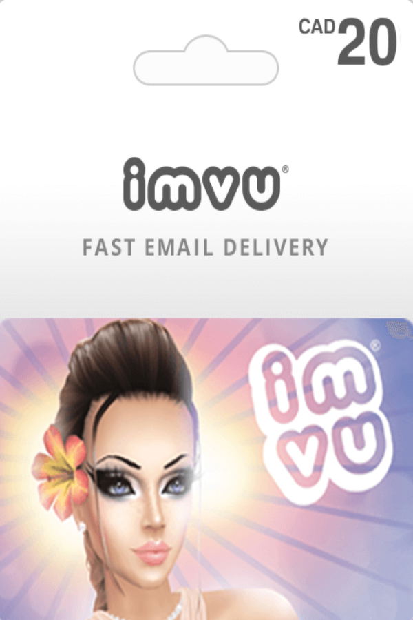 IMVU Gift Card 20 CAD | Canada Account digital — Import Game Deal