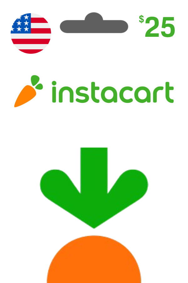 Instacart Gift Card USD 25 digital — Import Game Deal