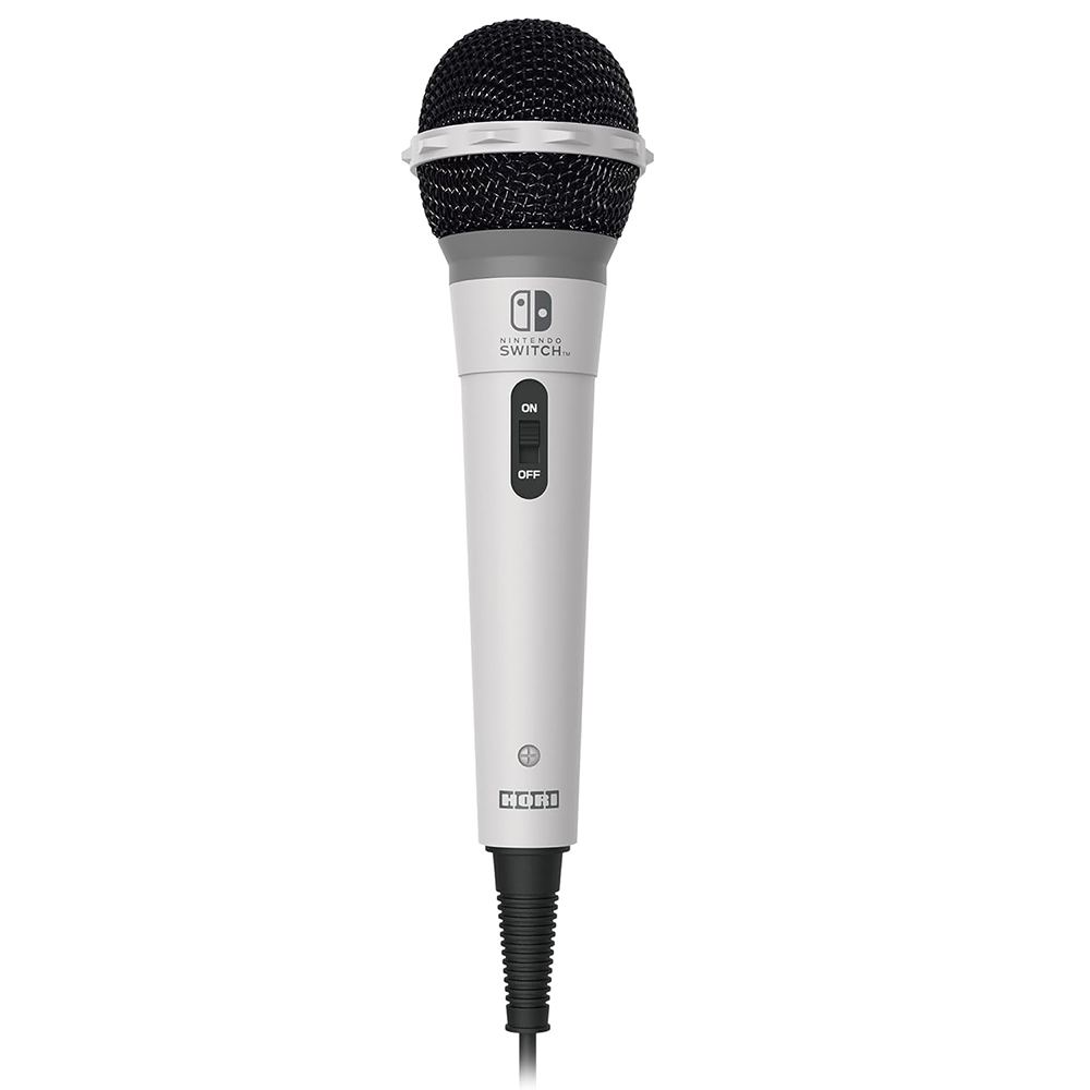 Karaoke Microphone for Nintendo Switch (White) for Windows, Nintendo Switch