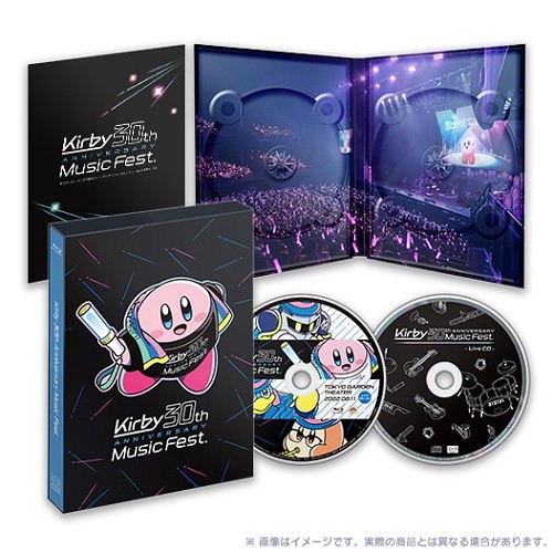 Kirby's Dream Land 30th Anniversary Music Festival Live Blu-ray & Live CD image 1