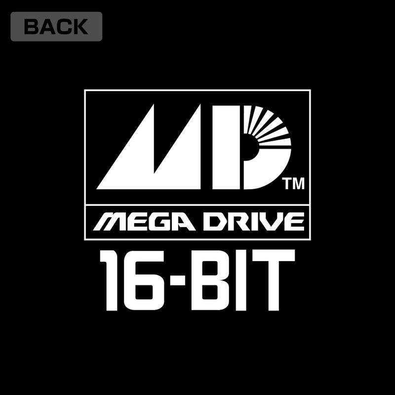 Mega Drive Logo T-shirt Black (L Size) image 5