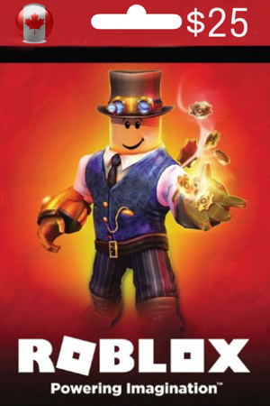 Roblox Card 25 CAD | for Canada Account_