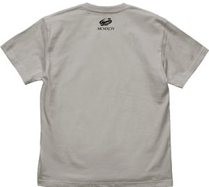 Sega Saturn Logo T-shirt Ver.2.0 Light Gray (L Size)_