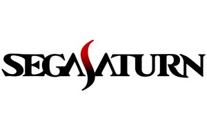 Sega Saturn Logo T-shirt Ver.2.0 Light Gray (L Size)_