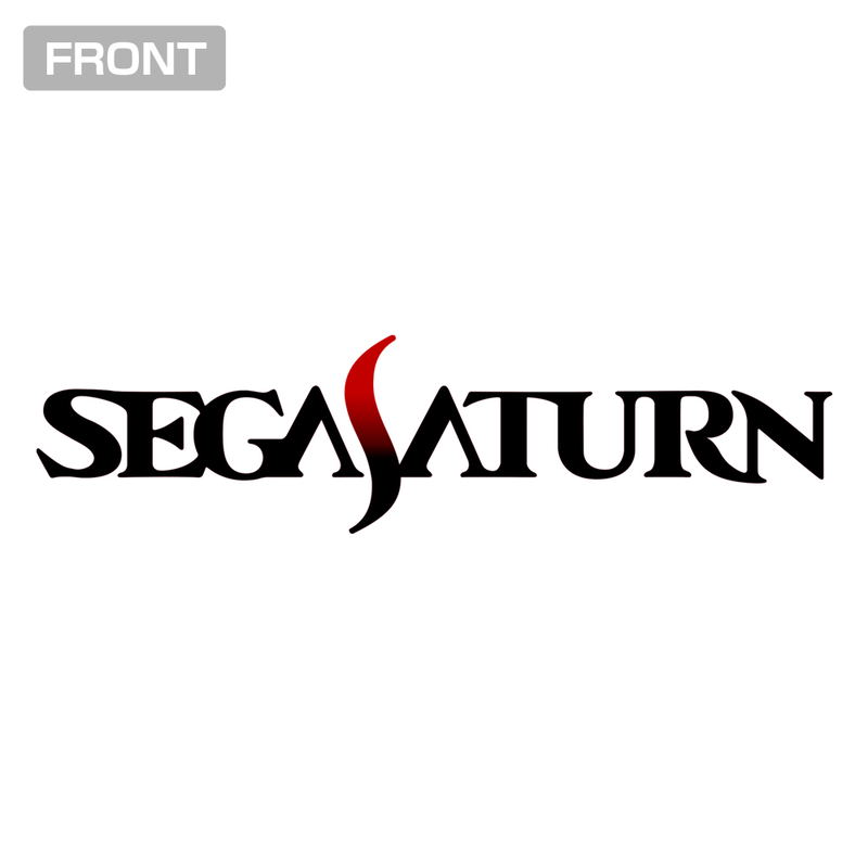 Sega Saturn Logo T-shirt Ver.2.0 Light Gray (S Size) image 3