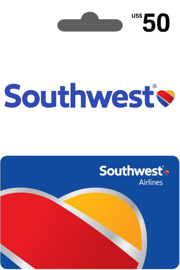 Southwest Airlines USD 50 | US Account Only digital — Import Game Deal