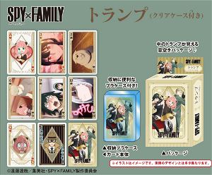 Spy x Family Playing Cards [w/ Clear Case]