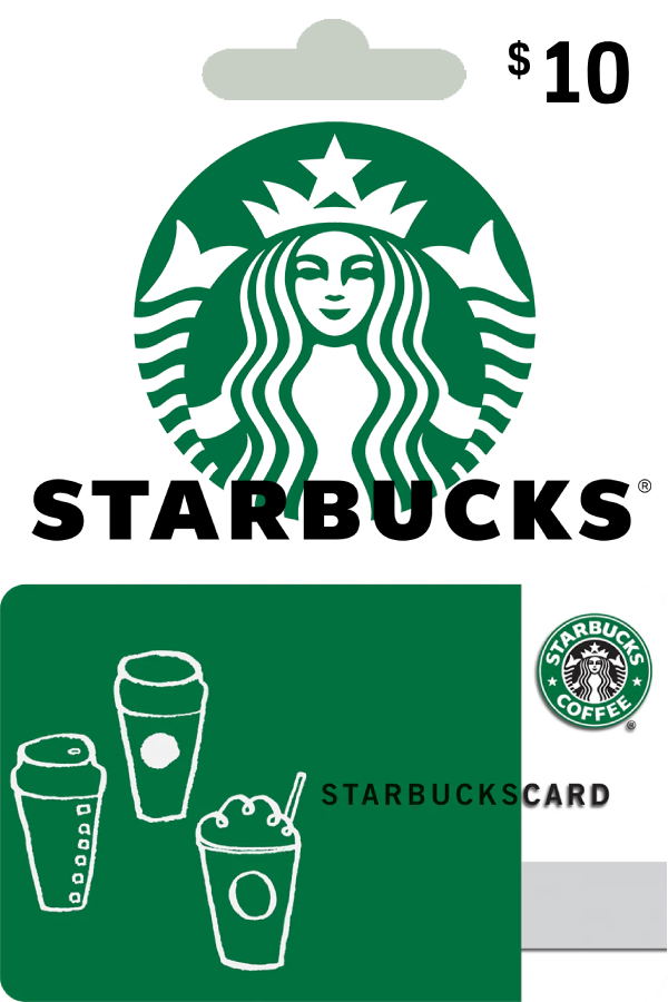 Starbucks Gift Cards 10 USD | US Account digital