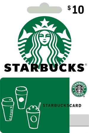 Starbucks Gift Cards 10 USD | US Account_