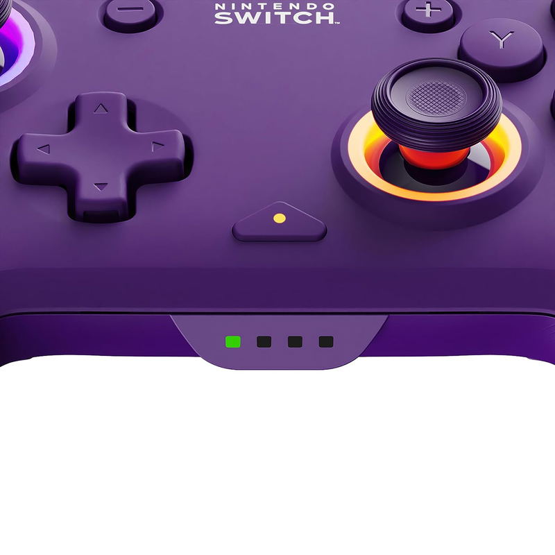 PDP Afterglow Wave Wireless Controller for Nintendo Switch (Purple) image 6