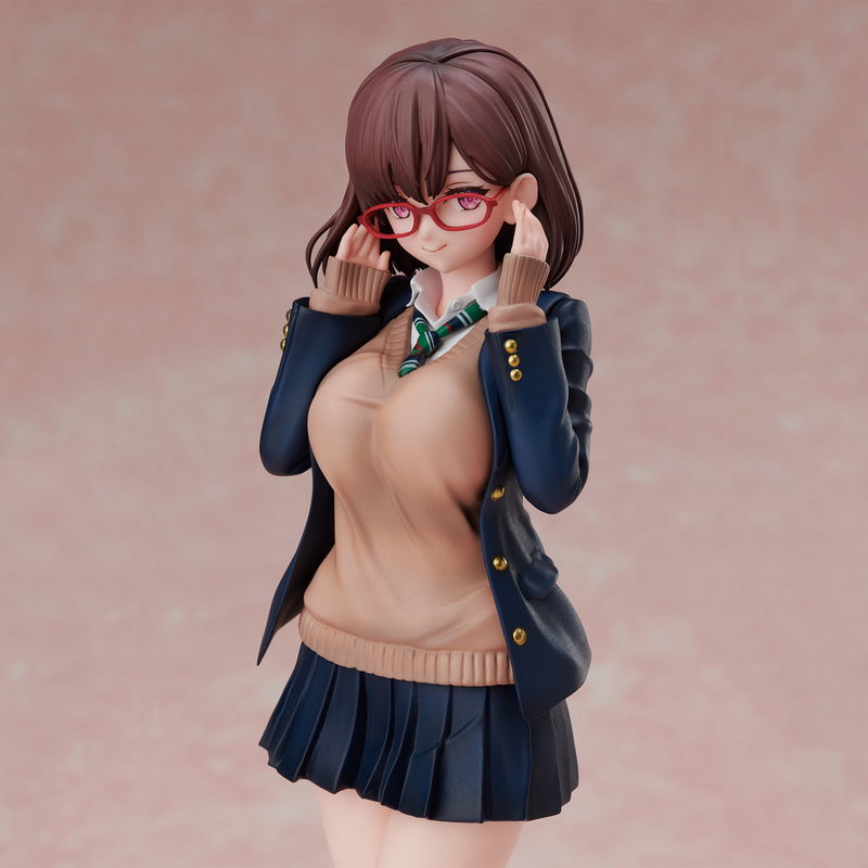 Original Character Pre-Painted Figure: Daiki Kase Illustration Megane JK-san image 11