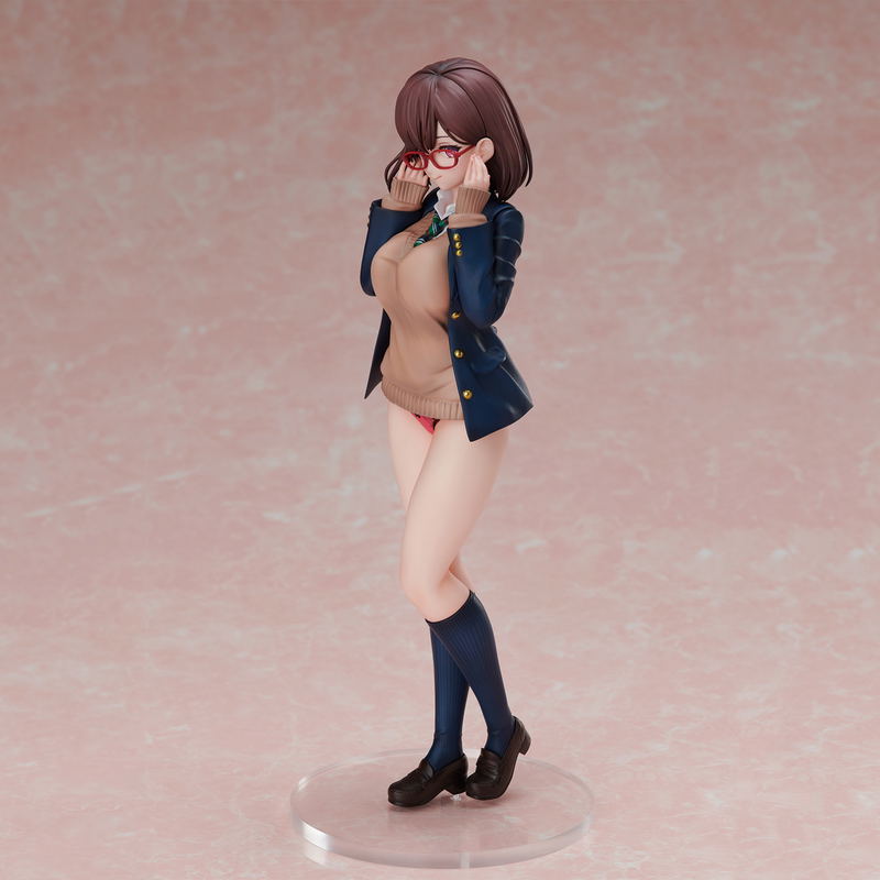 Original Character Pre-Painted Figure: Daiki Kase Illustration Megane JK-san image 8