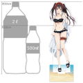 Date A Live IV Original Illustration Extra Large Acrylic Stand Tokisaki Kurumi / Swimwear thumbnail 2