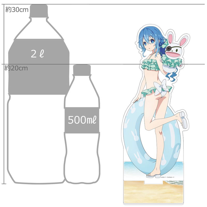 Date A Live IV Original Illustration Extra Large Acrylic Stand Yoshino / Swimwear image 2