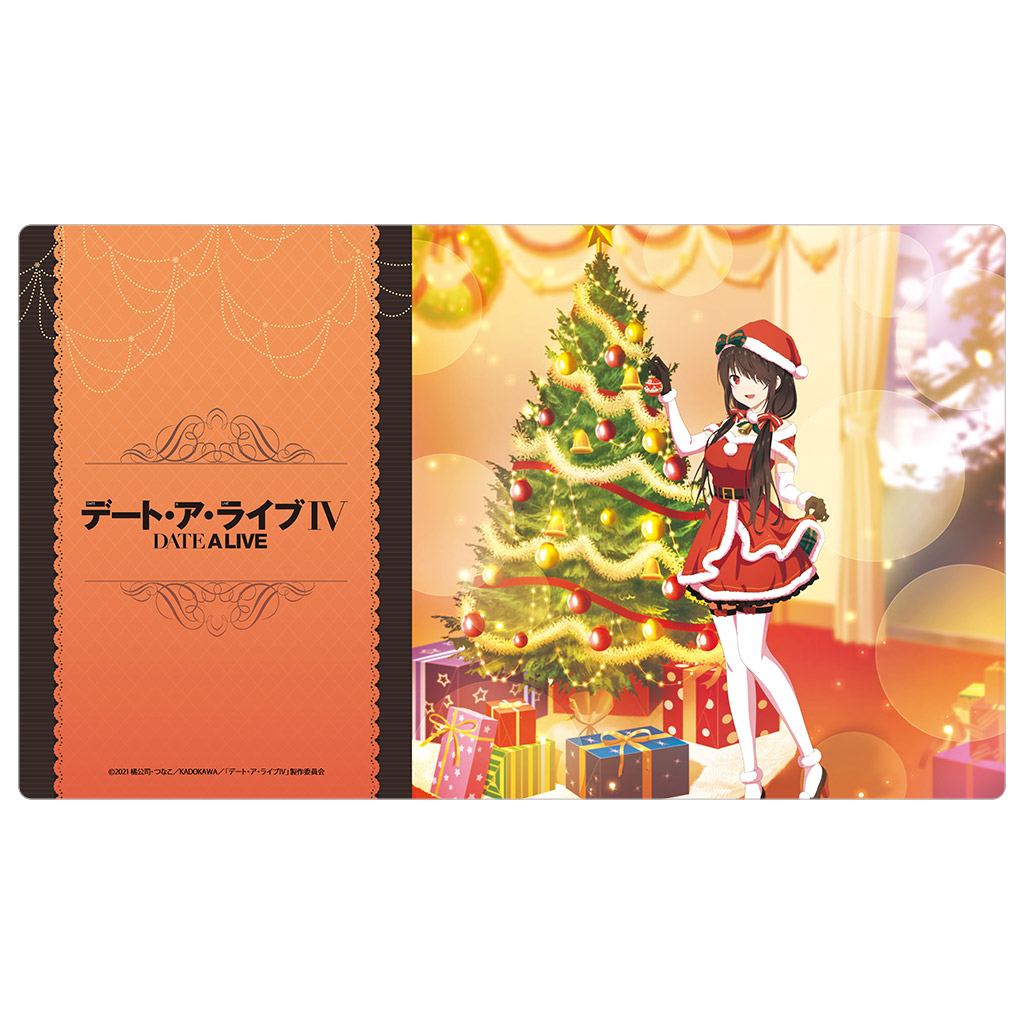 Date A Live IV Rubber Mat Tokisaki Kurumi / Christmas Curtain Damashii