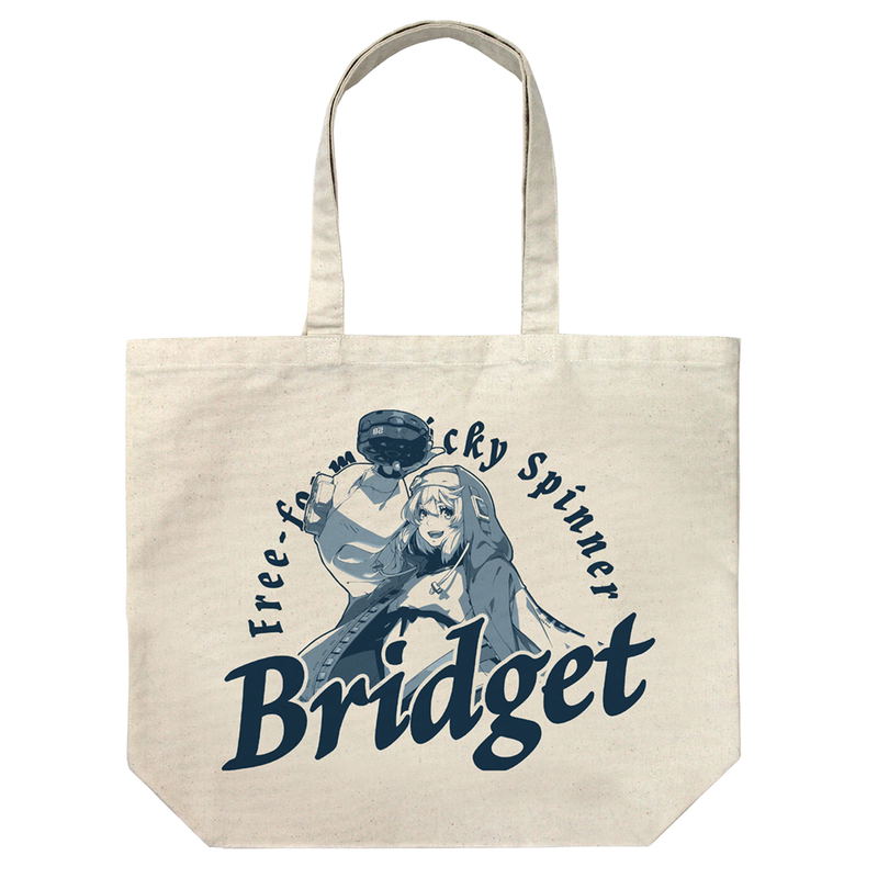 Guilty Gear Strive Brigitte Large Tote Bag Natural image 1