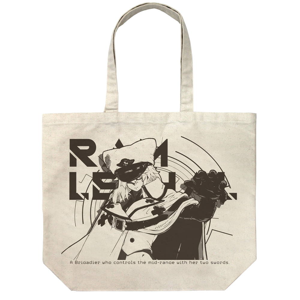 Guilty Gear Strive Ramlethal Large Tote Bag Natural