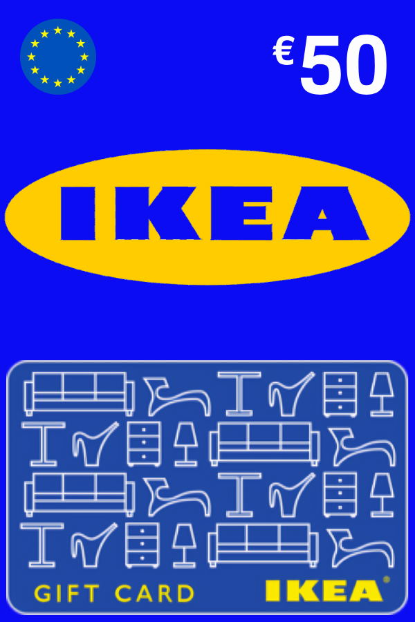 IKEA Gift Cards 50 EUR | Europe Account <span class="ext ext_digital">digital</span> image 1